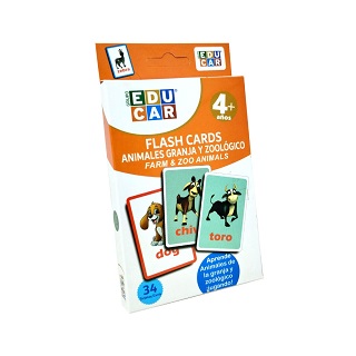 Flash Cards Granja-Zoolgico Bilinge